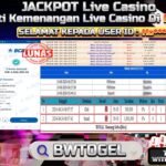 BUKTI JACKPOT SICBO DICE TERPERCAYA DI INDONESIA TGL 24-06-2024