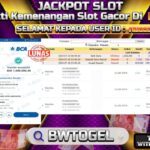 BUKTI JACKPOT SLOT MAHJONG WAYS TERPERCAYA DI INDONESIA TGL 19-07-2024