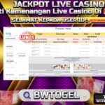 BUKTI JACKPOT SPEED BACCARAT 16 TERPERCAYA DI INDONESIA TGL 26-07-2024