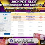 BUKTI JACKPOT SLOT MAHJONG WAYS TERPERCAYA DI INDONESIA TGL 01-07-2024