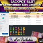 BUKTI JACKPOT SLOT GATES OF OLYMPUS 1000 TERPERCAYA DI INDONESIA TGL 09-07-2024