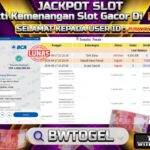 BUKTI JACKPOT SLOT FORTUNE DRAGON TERPERCAYA DI INDONESIA TGL 17-08-2024