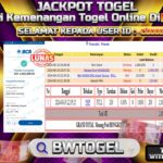 BUKTI JACKPOT TOGEL ONLINE POOL HONGKONG TERPERCAYA DI INDONESIA TGL 19-08-2024