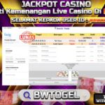 BUKTI JACKPOT LIVE CASINO BACCARAT A TERPERCAYA DI INDONESIA TGL 20-08-2024