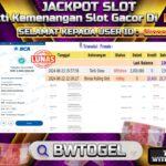 BUKTI JACKPOT SLOT MAJONG WAYS TERPERCAYA DI INDONESIA TGL 23-08-2024