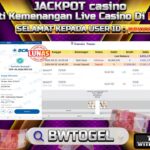 BUKTI JACKPOT LIVE CASINO BACCARAT 10 TERPERCAYA DI INDONESIA TGL 30-08-2024