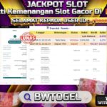 BUKTI JACKPOT SLOT MAHJONG WAYS TERPERCAYA DI INDONESIA TGL 31-08-2024